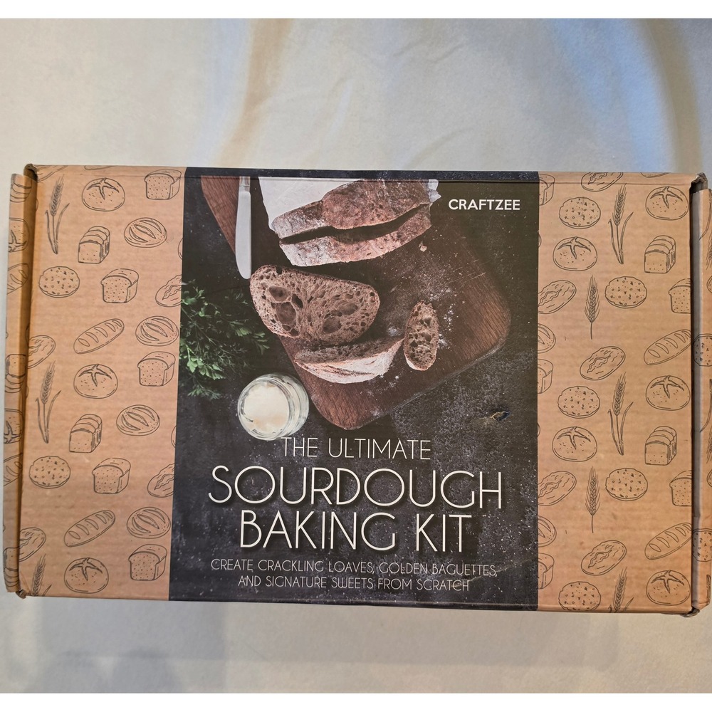 Craftzee Ultimate Sourdough Baking Kit 25+ Piece Bread Making Set